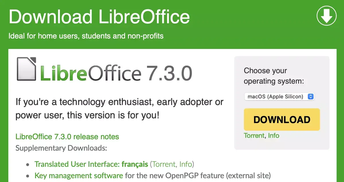 Compatible nativement avec les Mac M1, LibreOffice fait le plein de nouvelles fonctions !