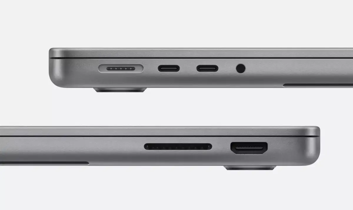 MacBook Pro M3 seulement 2 ports thunderbolt