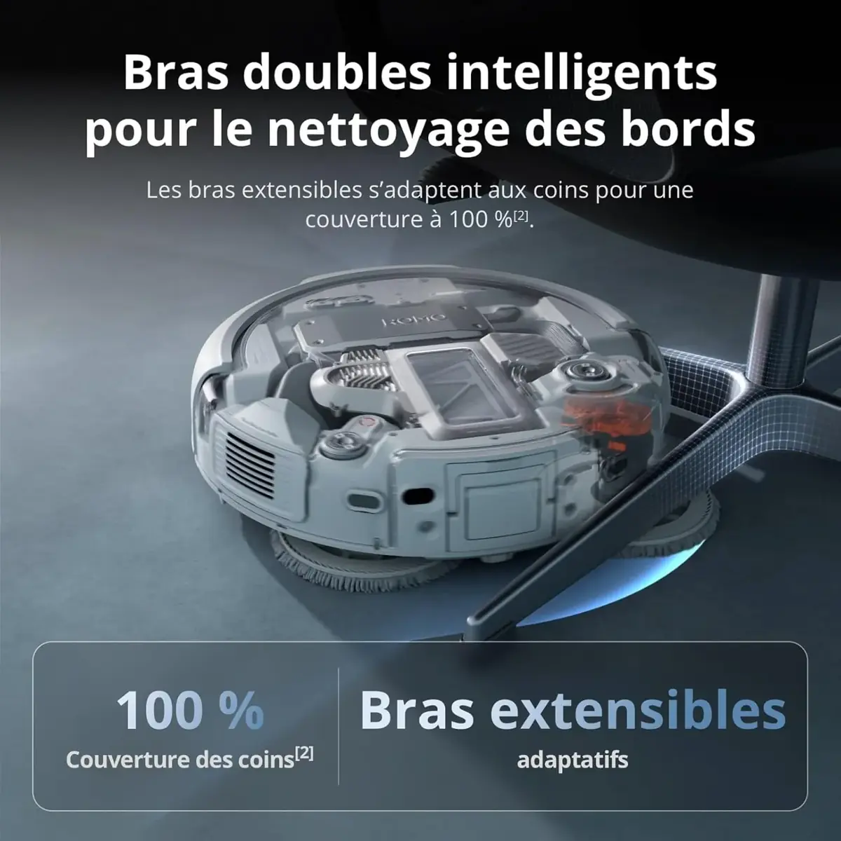 Grosse promo sur le robot aspirateur DJI ROMO P&nbsp;: son prix le plus bas depuis le lancement (-509&euro;)&nbsp;!