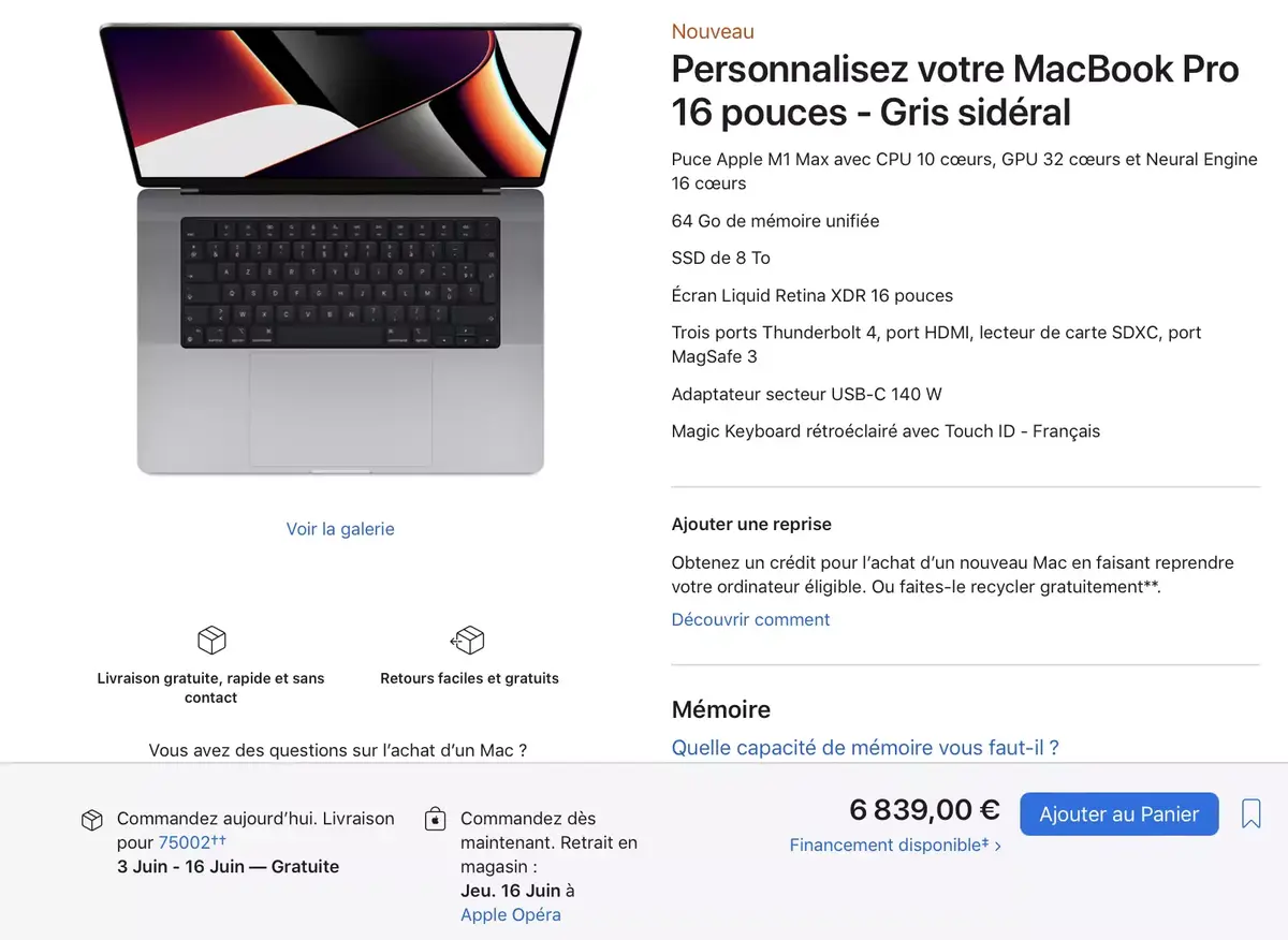 La production des MacBook Pro 14 et 16 pouces affectée par le confinement en Chine 