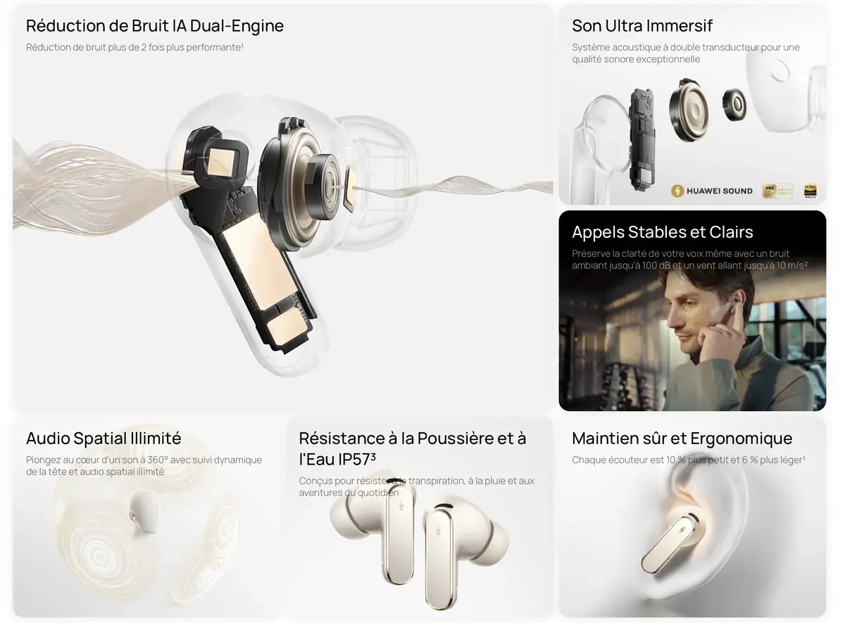 Huawei FreeBuds Pro 5&nbsp;: une nouvelle r&eacute;f&eacute;rence face aux AirPods Pro&nbsp;?