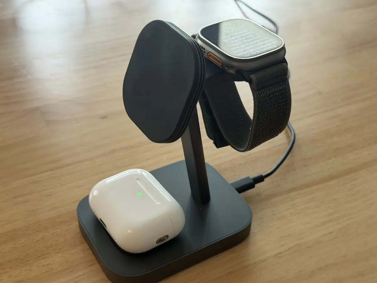 Test du chargeur sans fil 3-en-1 Mophie StealthCharge&nbsp;: rapide et silencieux