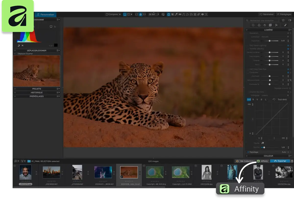 DxO PhotoLab 10&nbsp;: masques de profondeur, IA et int&eacute;gration avec Affinity