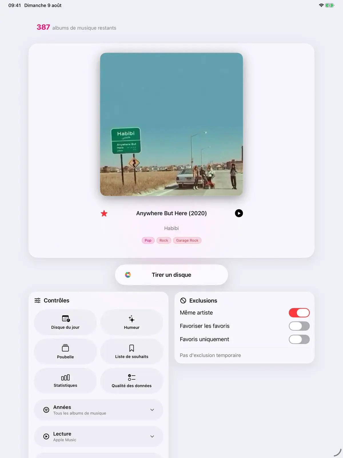 Cette application vous aide &agrave; red&eacute;couvrir les vinyles et CD oubli&eacute;s sur vos &eacute;tag&egrave;res