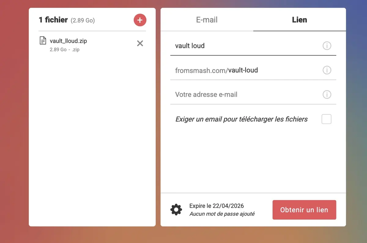 Smash&nbsp;: le transfert de fichiers lourd &agrave; la fran&ccedil;aise au banc d'essai
