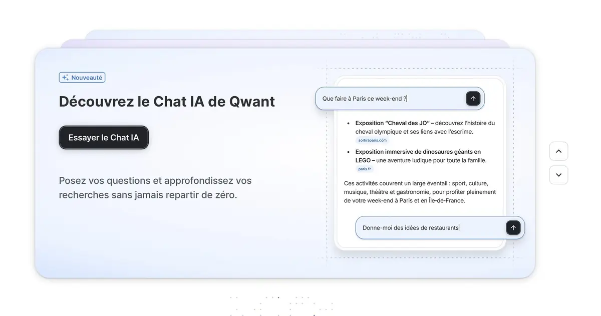Qwant lance son IA. De quoi se passer de Google en Europe&nbsp;?