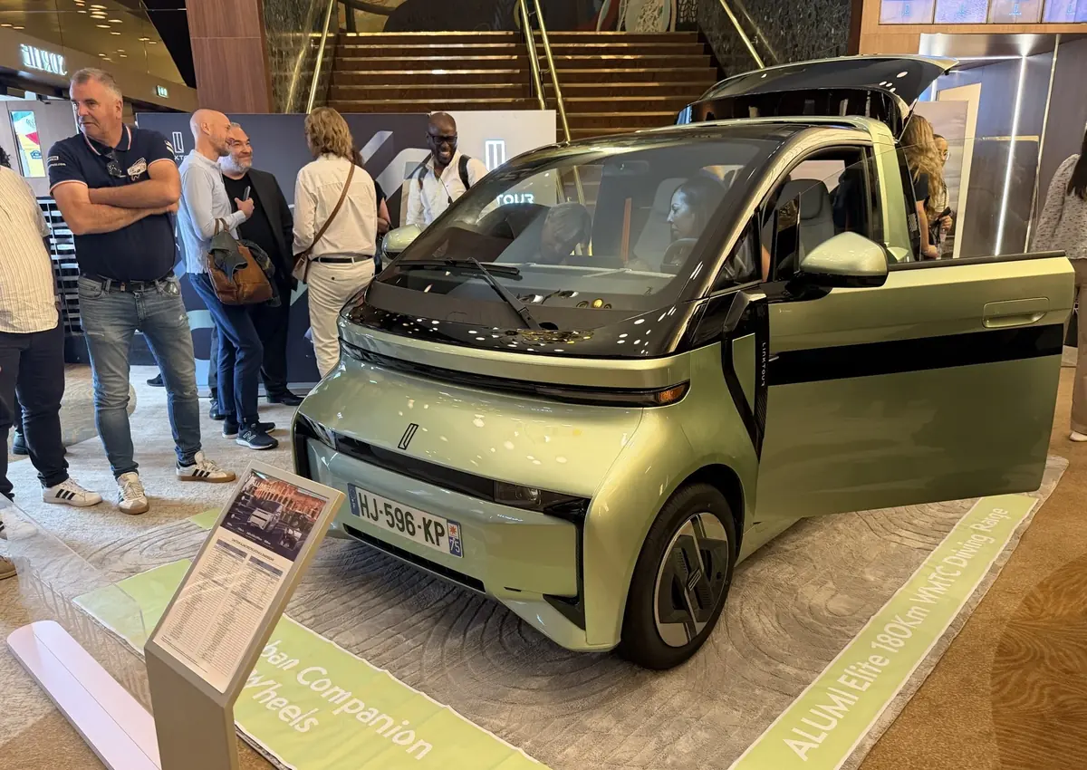 Concurrente de la Citro&euml;n AMI, on a vu la chinoise "Linktour Alumi" qui d&eacute;barque en France&nbsp;!