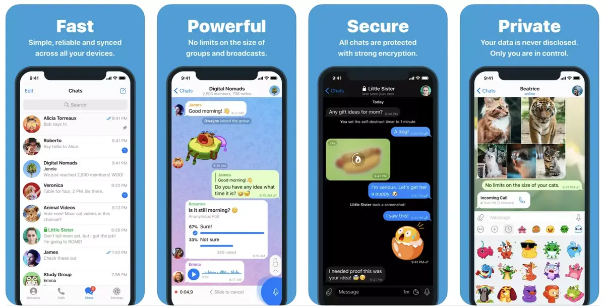 L'app Telegram traduit des conversations en entier !