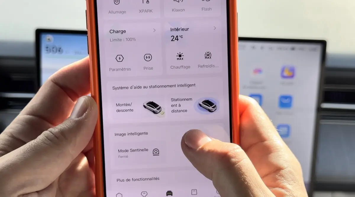 Test des &eacute;crans du XPeng G6 2026&nbsp;: sentinelle, XCombo... &agrave; la hauteur de Tesla&nbsp;!
