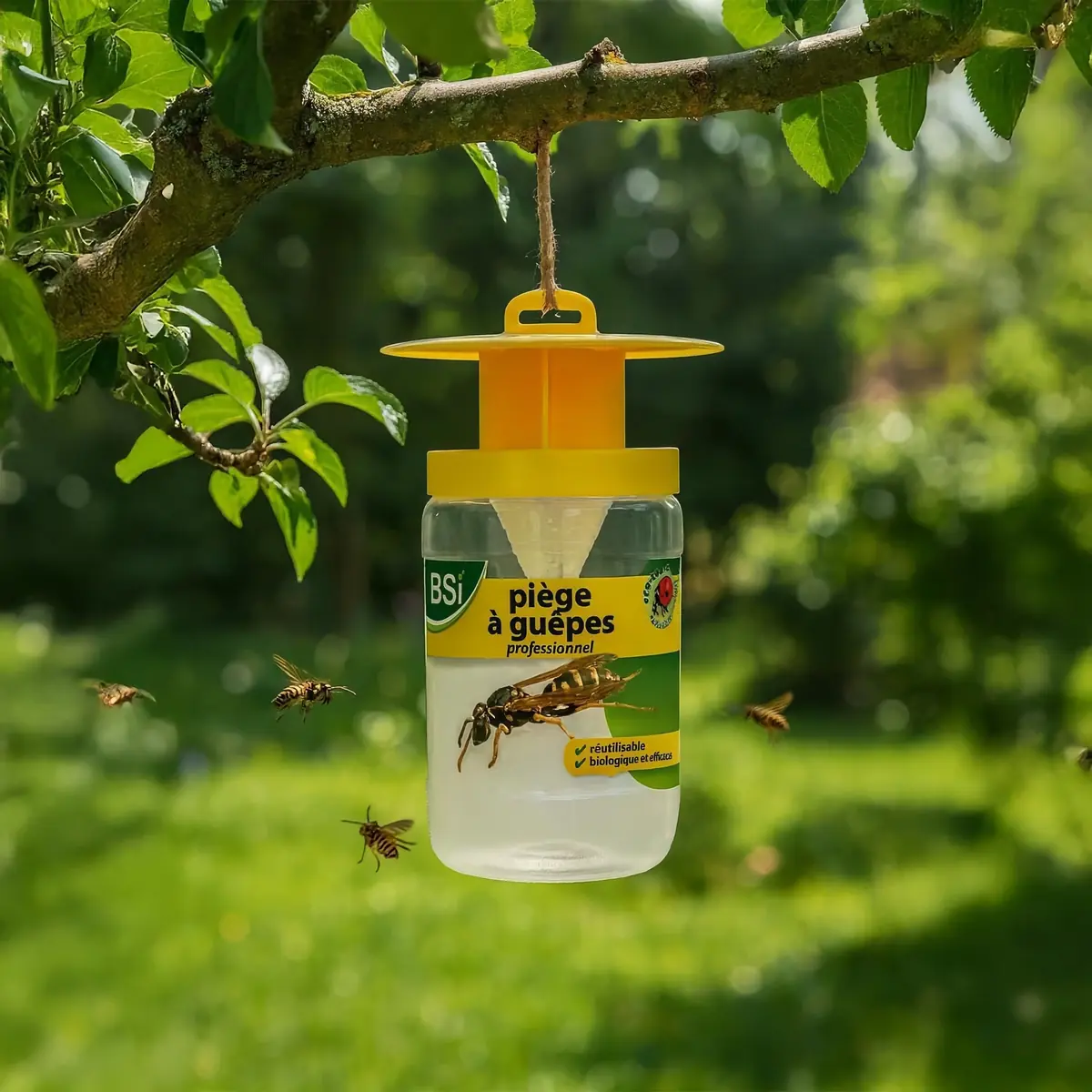 Les meilleurs produits efficaces pour pi&egrave;ger gu&ecirc;pes et frelons asiatiques