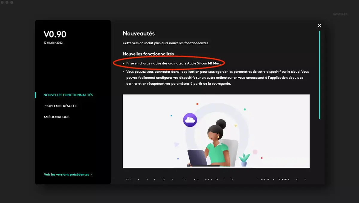 La bêta de Logi Options+ prend en charge nativement les Mac M1