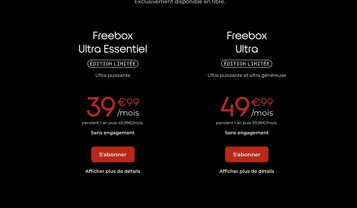 Pour ses 25 ans, Free propose une Freebox Ultra collector (et rouge) !