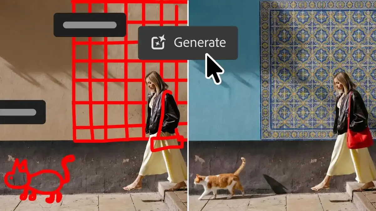 Photoshop se met au &laquo; tout IA &raquo; avec un mode d&rsquo;&eacute;dition par simple prompt