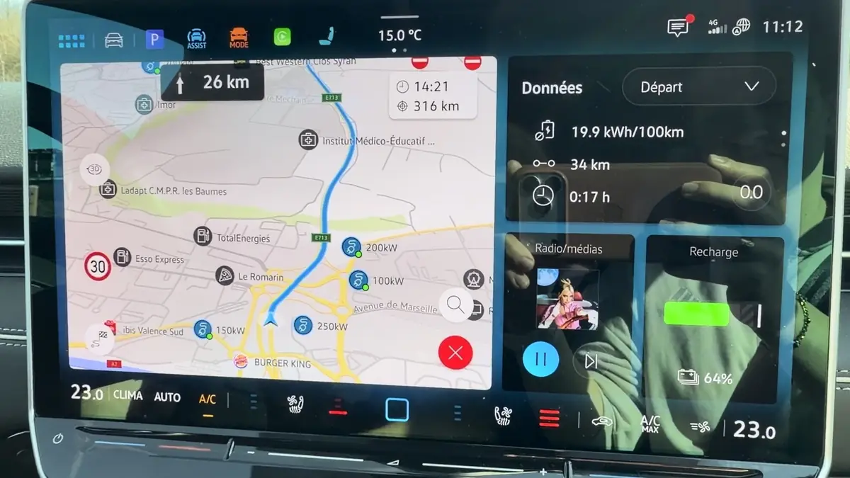 Essai Volkswagen ID7 Pro S&nbsp;: une autonomie de dingue&nbsp;! + test avec coffre de toit et sur neige