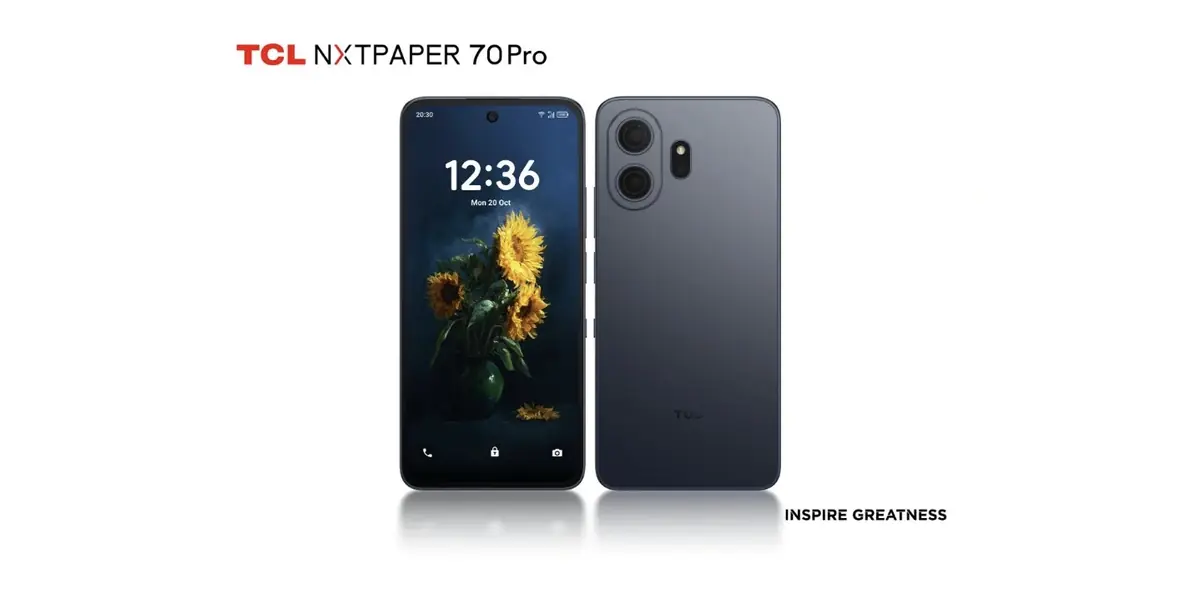 TCL d&eacute;voile un &eacute;cran AMOLED anti-reflets au MWC, une premi&egrave;re sur smartphone