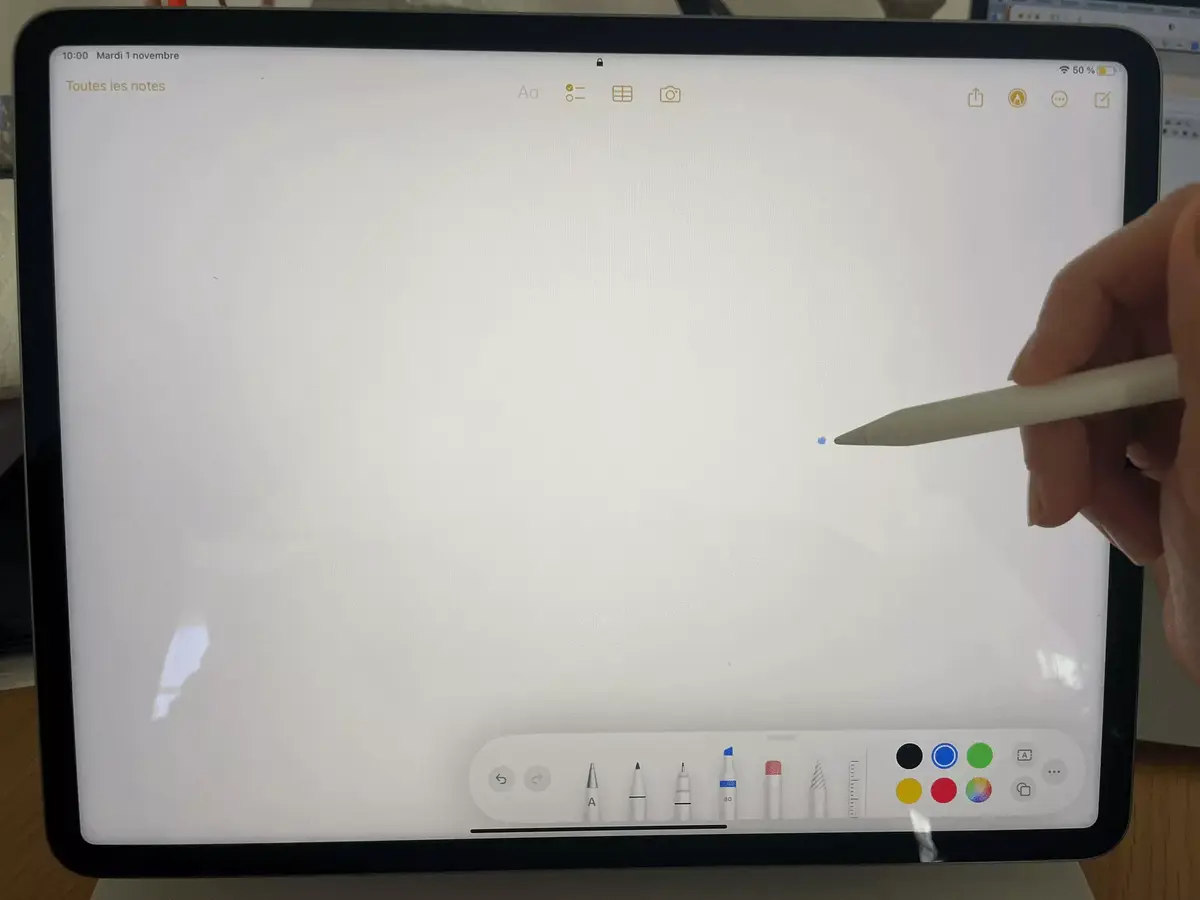 iPad Pro M2 : on a testé la fonction Survol de l'Apple Pencil