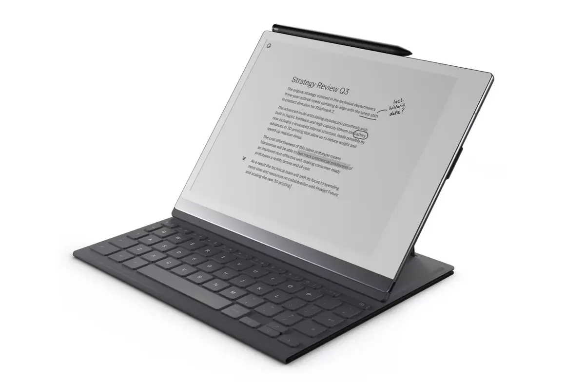 Un étui clavier luxueux pour la tablette reMarkable