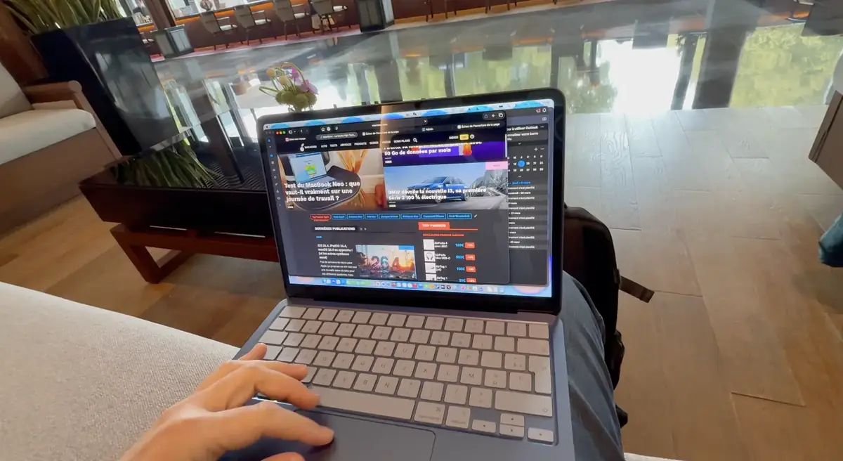 Test de performances du MacBook Neo&nbsp;: quelles sont ses limites&nbsp;?