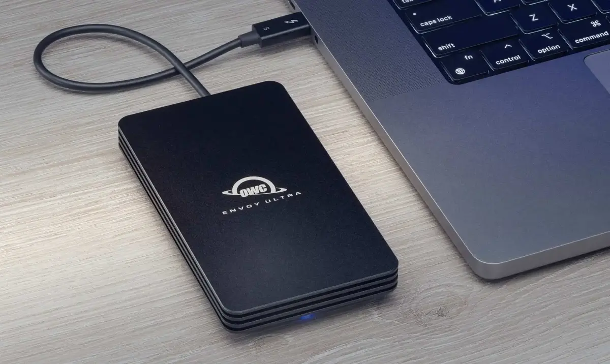 OWC Envoy Ultra : un SSD Thunderbolt 5 avec des débits records, pour quoi faire ?