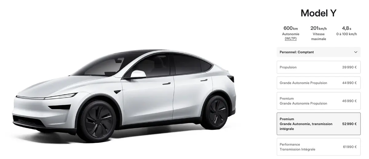 Tesla&nbsp;: la Model 3 &eacute;volue, le Model Y perd de l'autonome et le Model Y L est imminent&nbsp;!