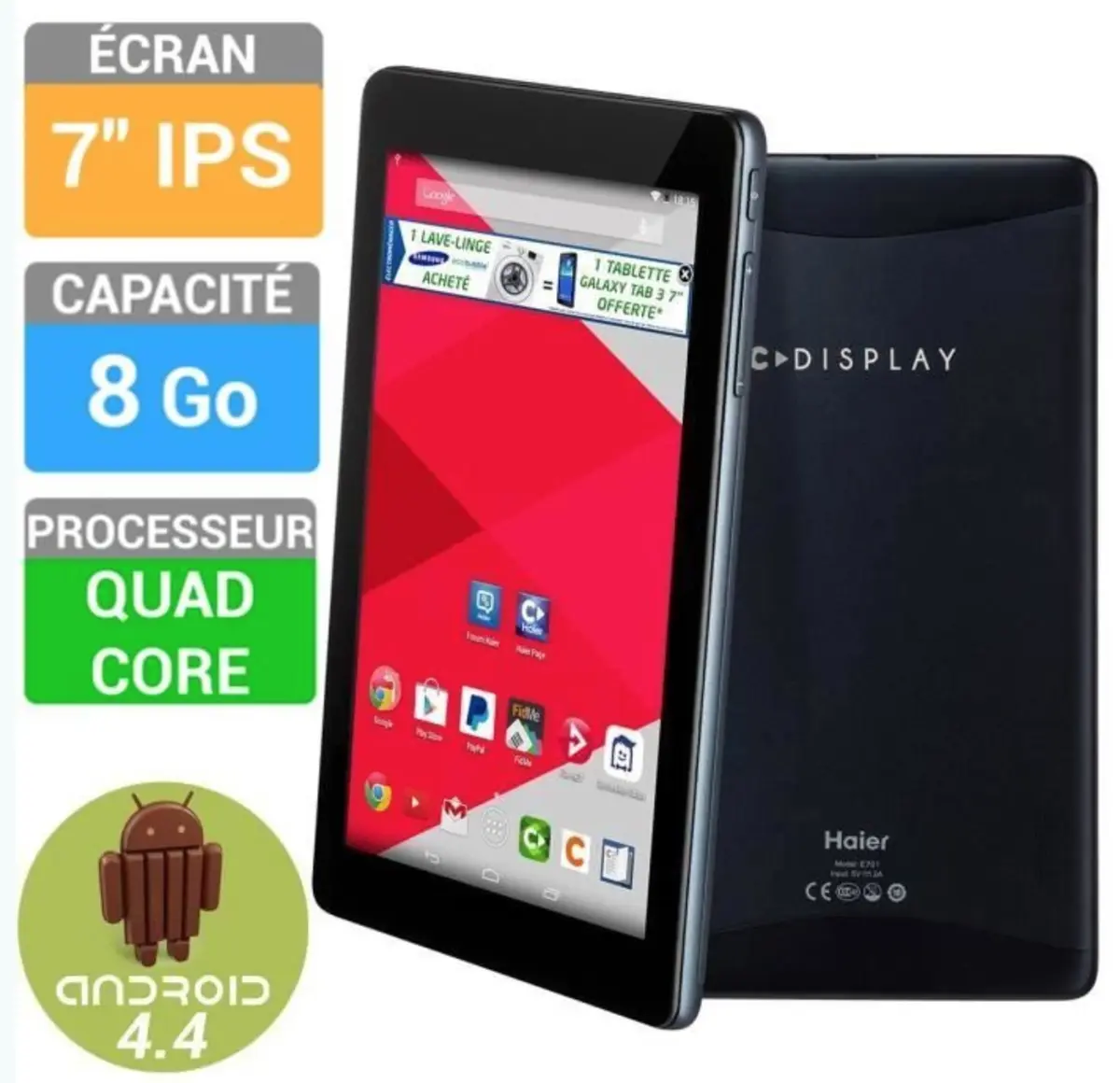 CDiscount lance une tablette Android QuadCore à 49,99€