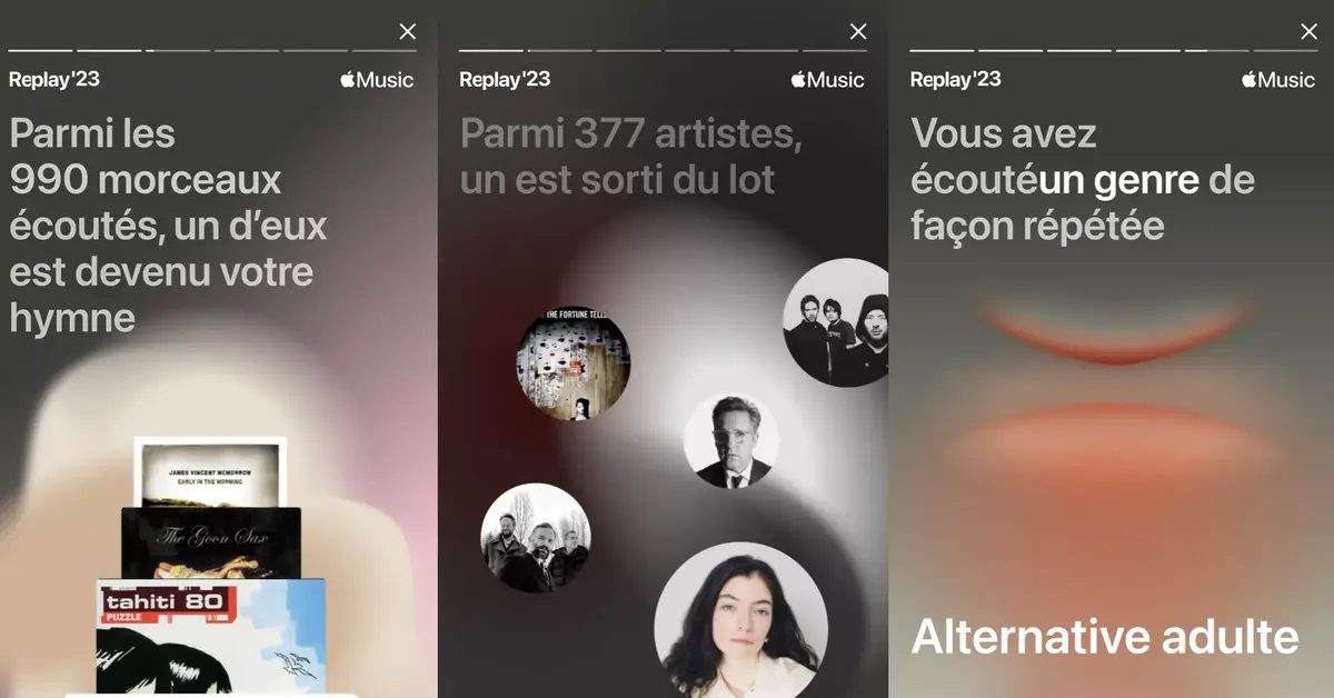 Le Replay 2023 d'Apple Music est disponible (quelles sont vos stats ?)