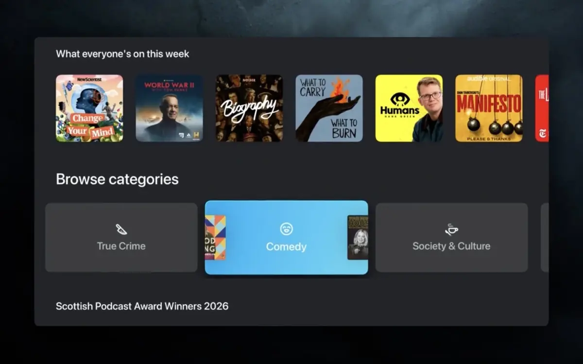 Pocket Casts d&eacute;barque sur l'Apple TV et grille la politesse &agrave; Apple