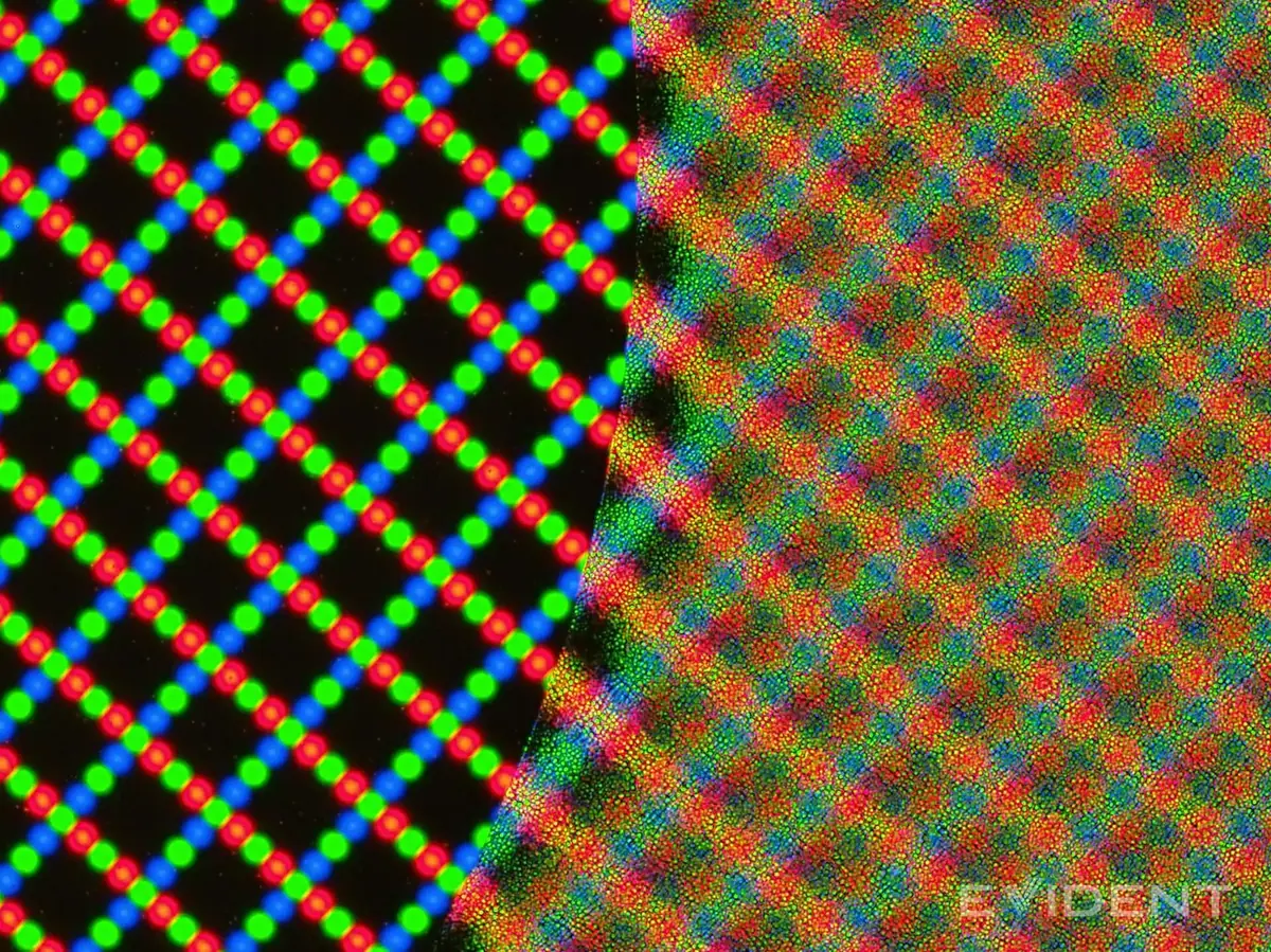 Ladite surface au microscope
