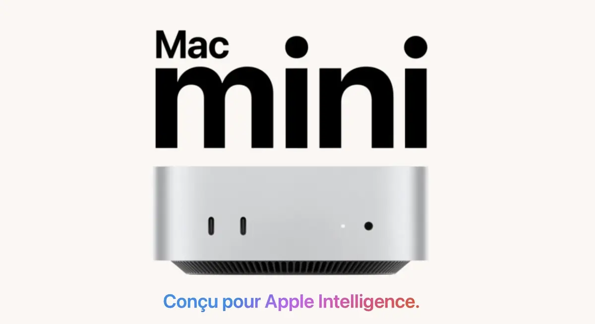 589ユーロからのMac Mini M4：その最高の価格（1399ユーロからのM4 Pro）！