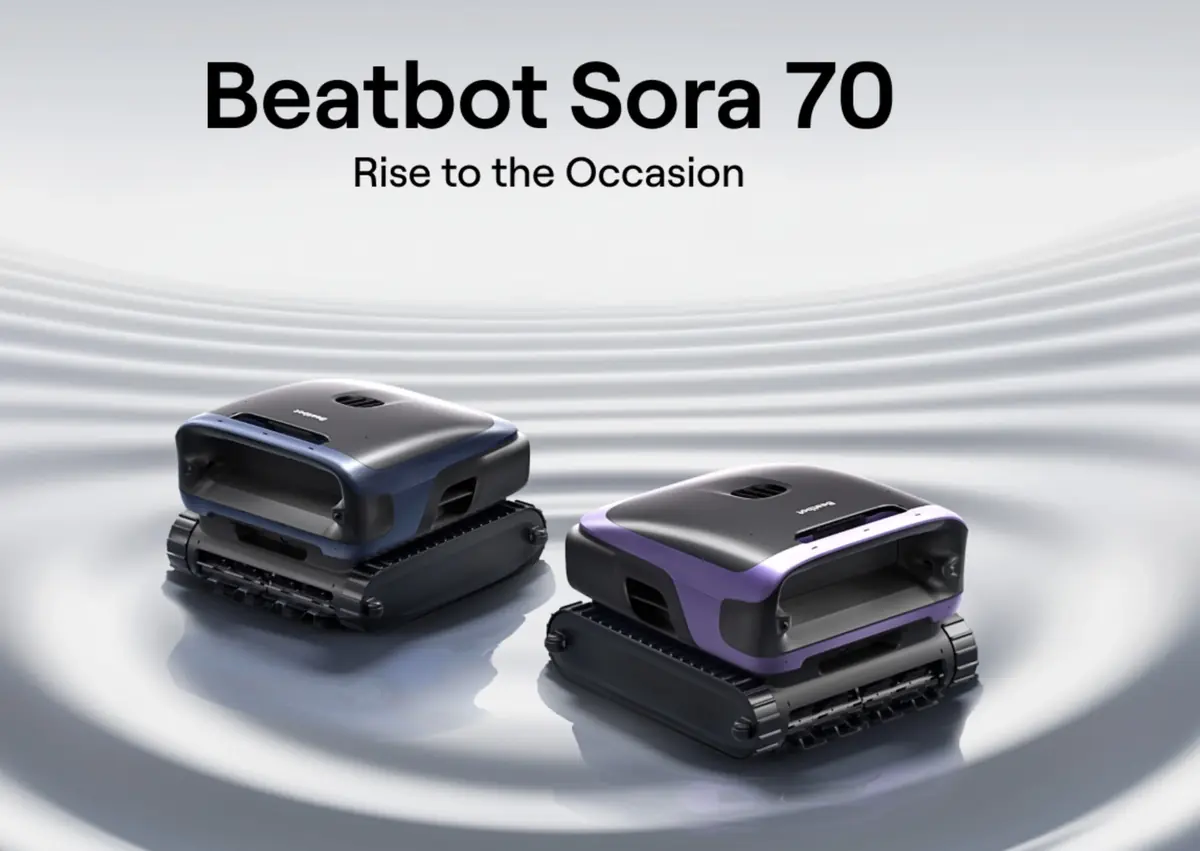 Beatbot Sora 70&nbsp;: le robot qui nettoie la surface (et remonte tout seul)