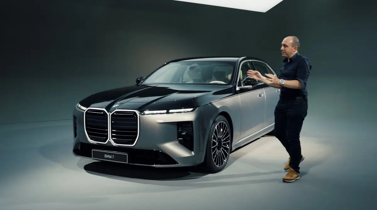 In&eacute;dit&nbsp;! A bord de la luxueuse BMW i7&nbsp;: un &eacute;cran 8K et 700 km d'autonomie&nbsp;!