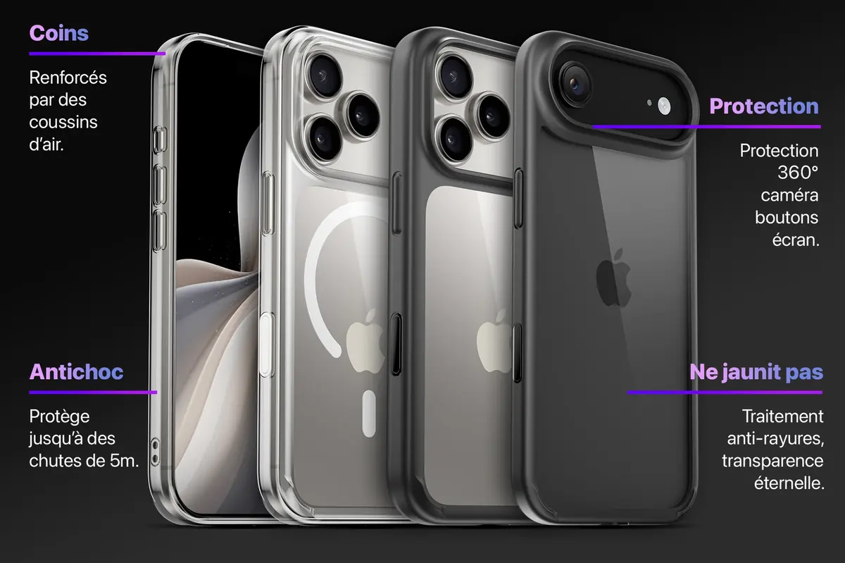 Jusqu’à -50% chez ShopSystem : les coques iPhone les plus fines au monde !