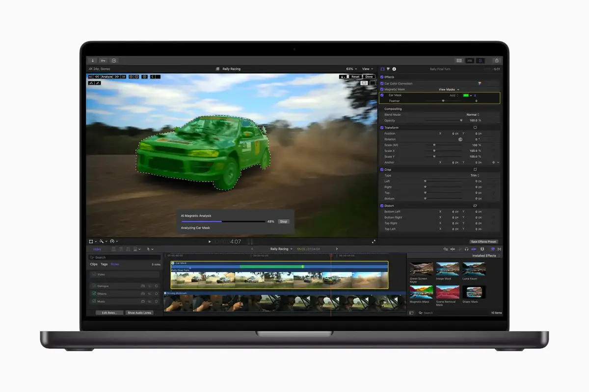 Final Cut Pro 11 boosté à l'IA est disponible