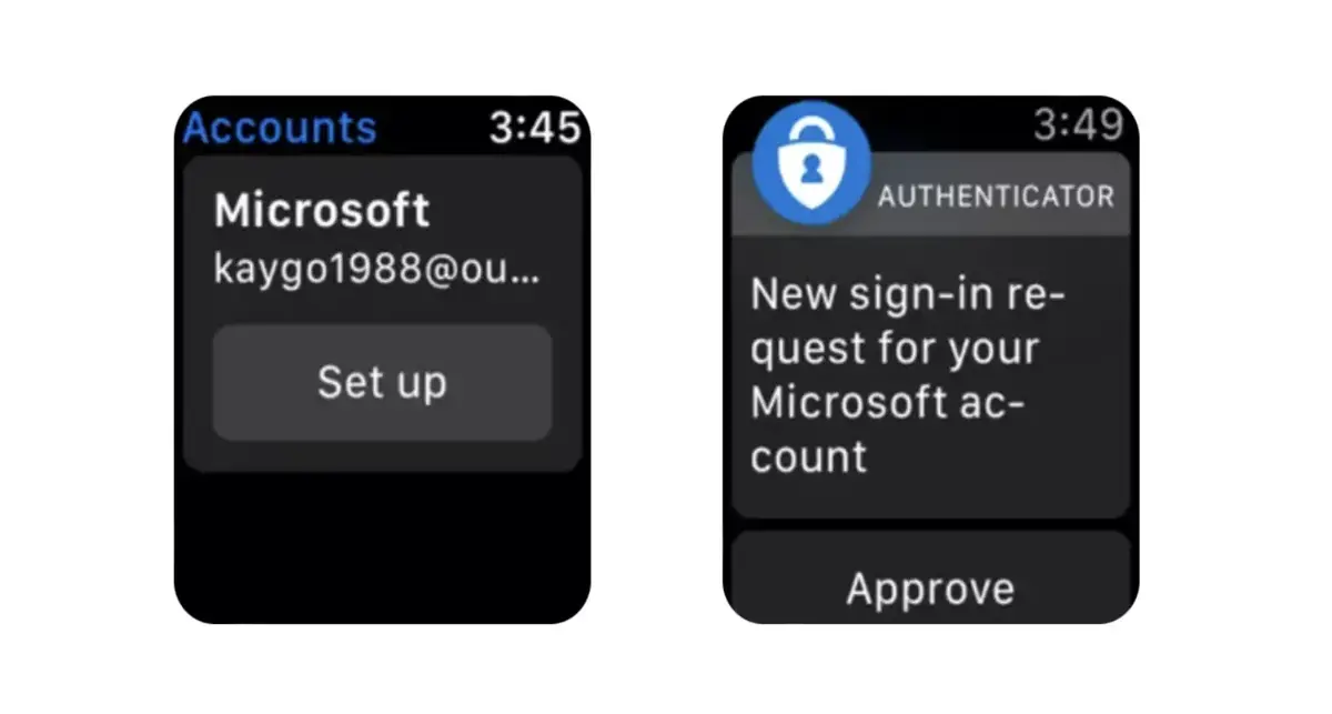 Microsoft Authenticator tirera sa révérence sur Apple Watch en janvier 2023