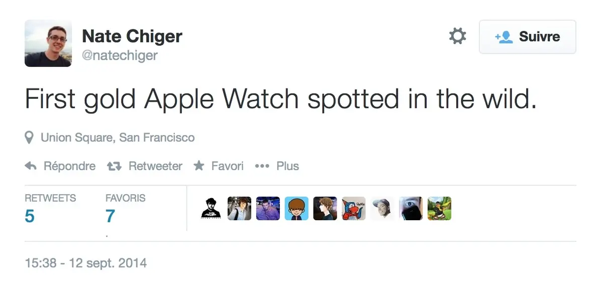 L'Apple Watch commence à sortir de Cupertino