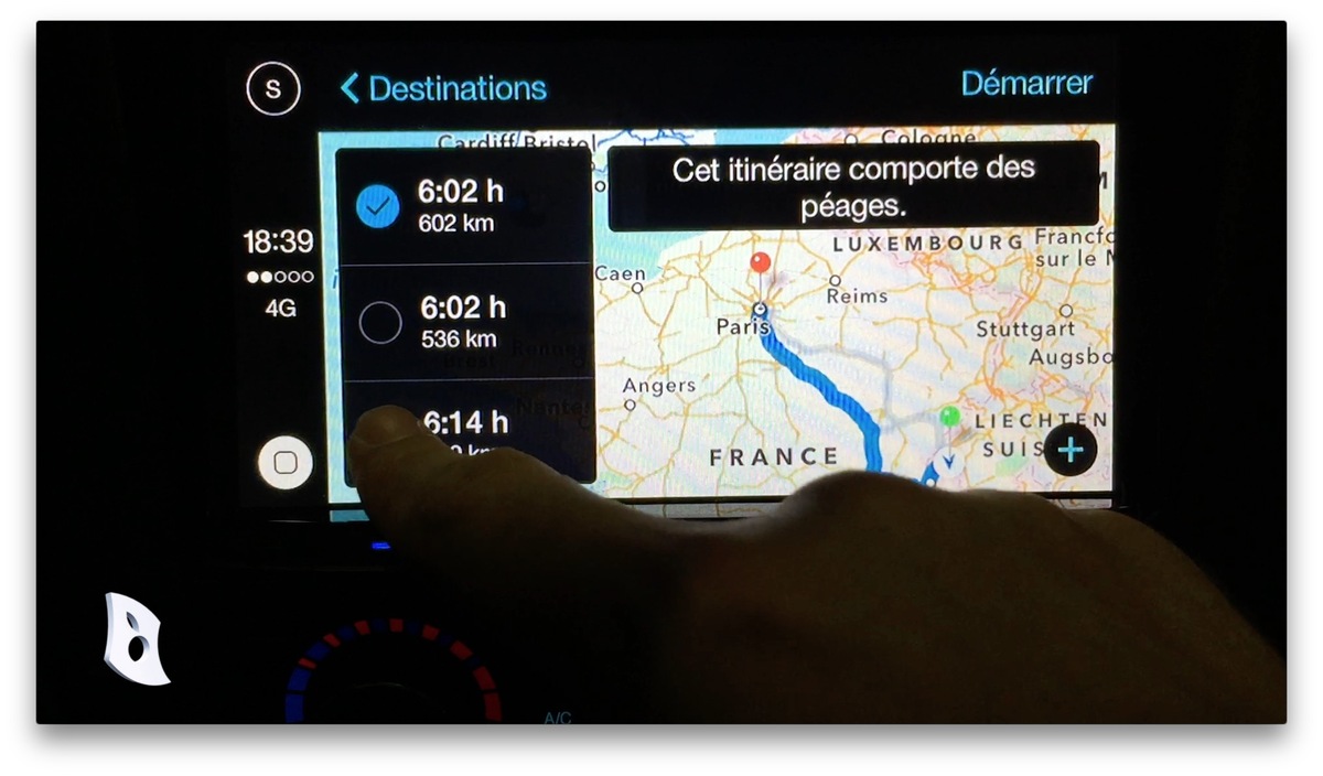 CarPlay : on l'a enfin testé (pour de vrai !)  avec un modèle Pioneer AVIC-F60DAB (vidéo)