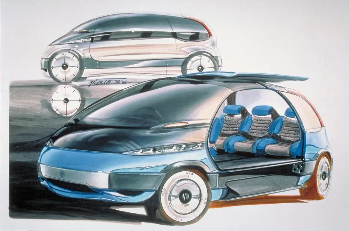 Le style "side pannel" en ellipse pl&eacute;biscit&eacute; par Patrick Le Qu&eacute;ment.