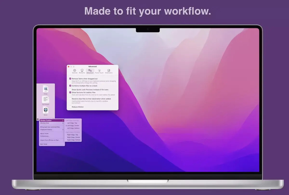 L'utilitaire Yoink améliore ses widgets personnalisables sous iOS / macOS