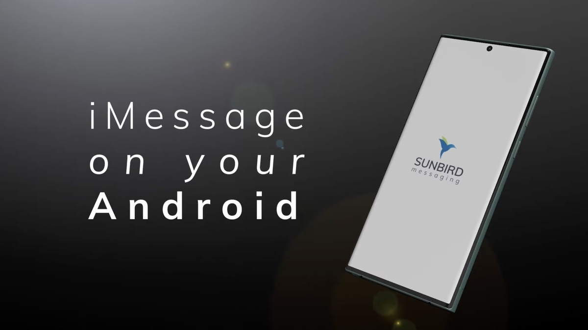 Des iMessages sur Android via Sunbird, une app de messagerie multiplateforme