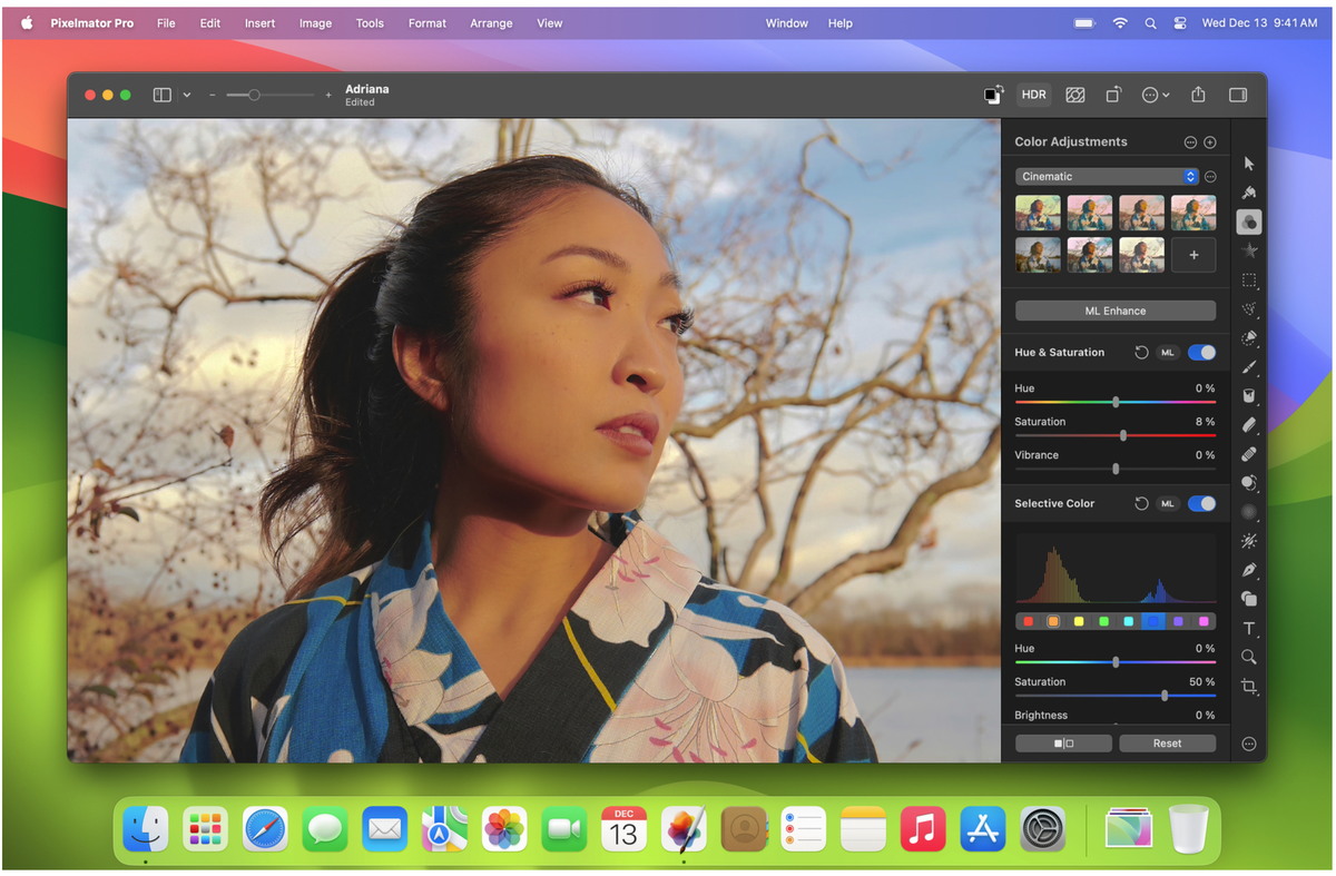 Pixelmator Pro optimise vos photos et vidéos HDR