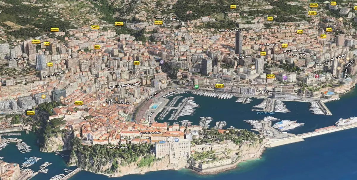 Plans : de Menton à Nice en 3D intégrale