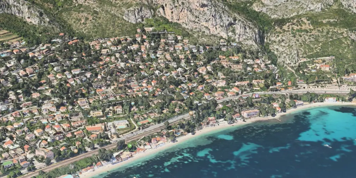 Plans : de Menton à Nice en 3D intégrale