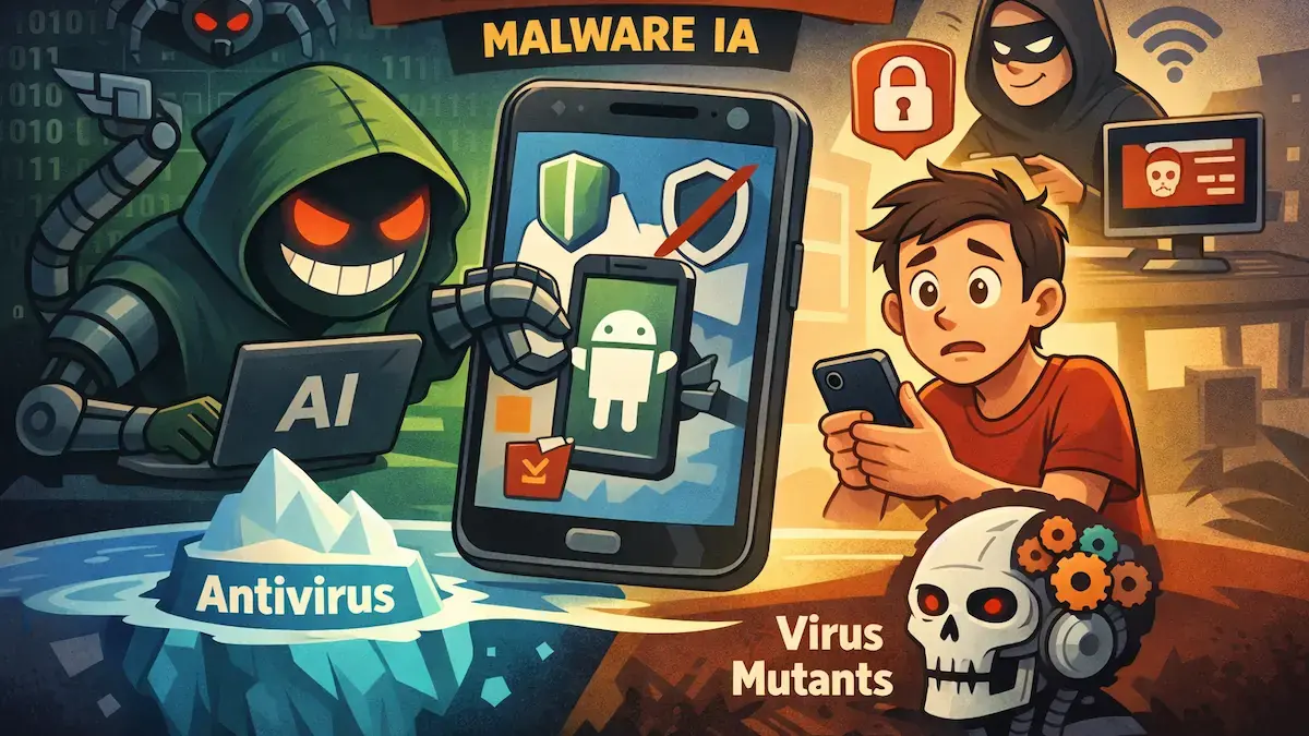 Virus malware utilise IA pour infecter smartphone Android