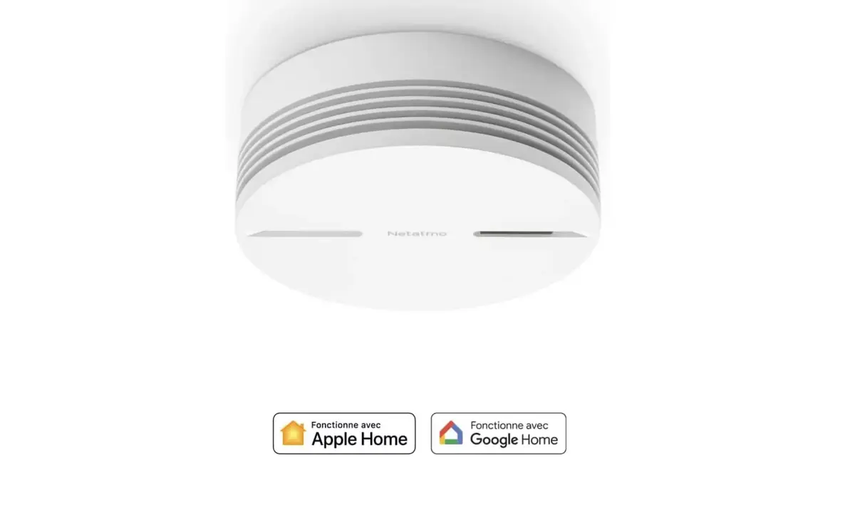 גלאי עשן תואם Netatmo HomeKit במחיר של €89 (