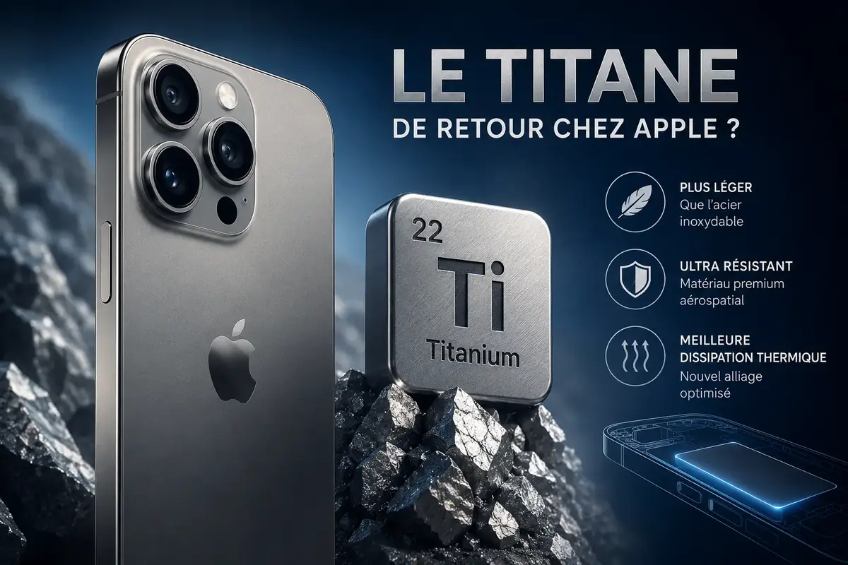 iPhone Pro Titane