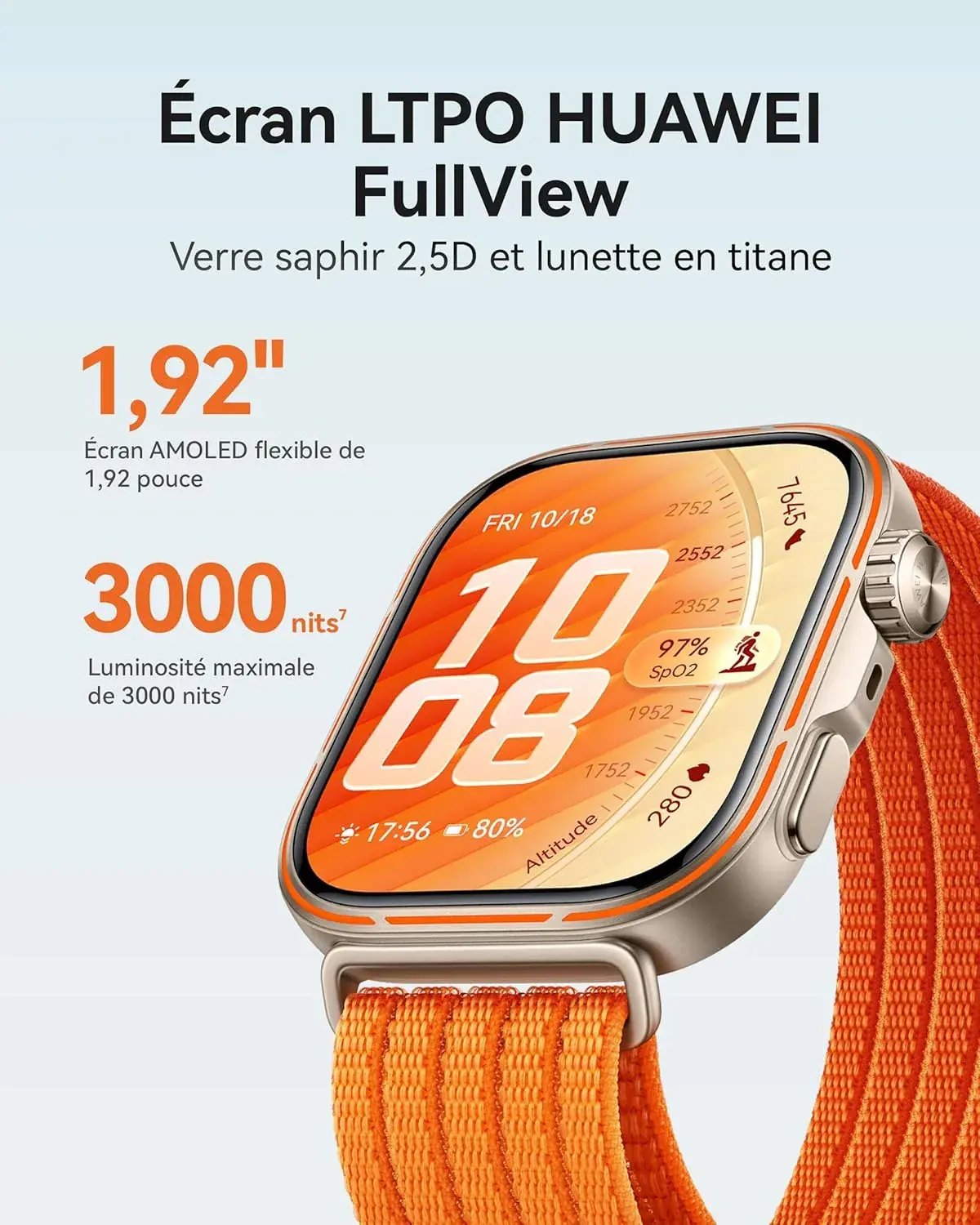 La Huawei WATCH FIT 5 est disponible&nbsp;: pr&ecirc;te &agrave; rivaliser avec l'Apple Watch