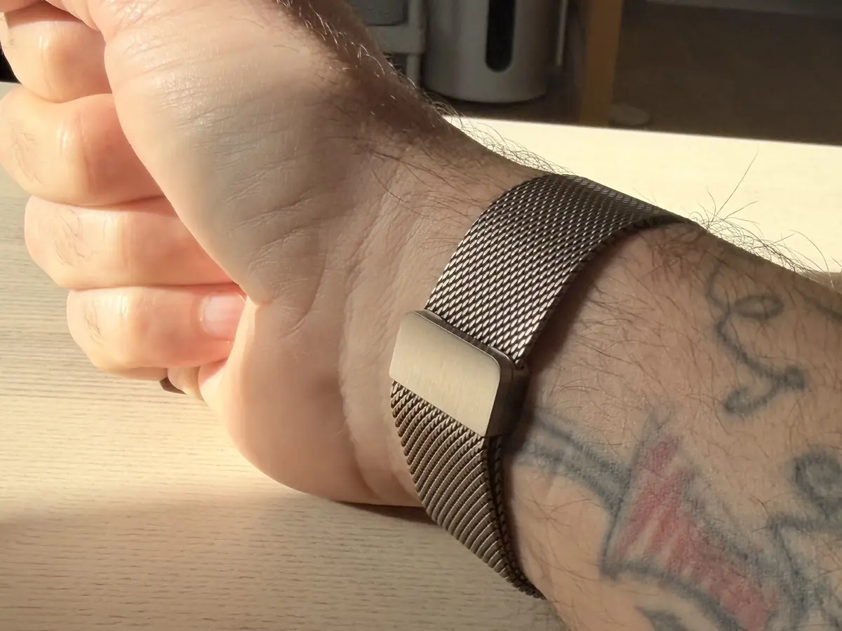 Test du bracelet Apple Watch KUXIU Titanium Silk