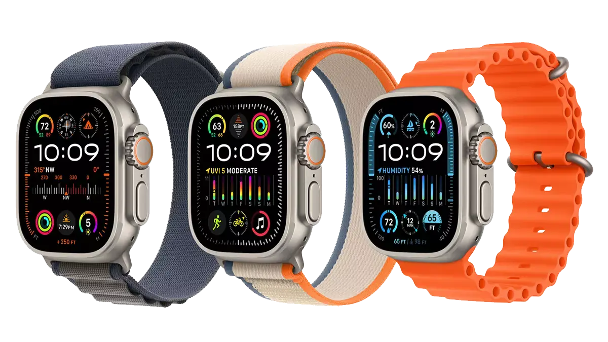 Smart Watch Ultra Montre Comme Apple Watch Apple Watch Ultra GPS Cellular  Titanium Case-Small-Orange