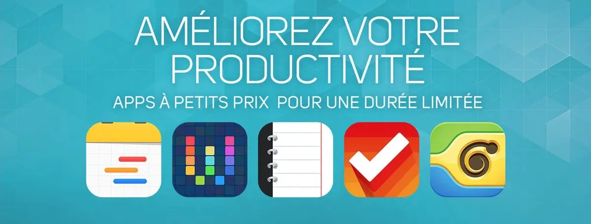 Bon plan : une cascade d'apps de productivité en promo sur iOS et OS X