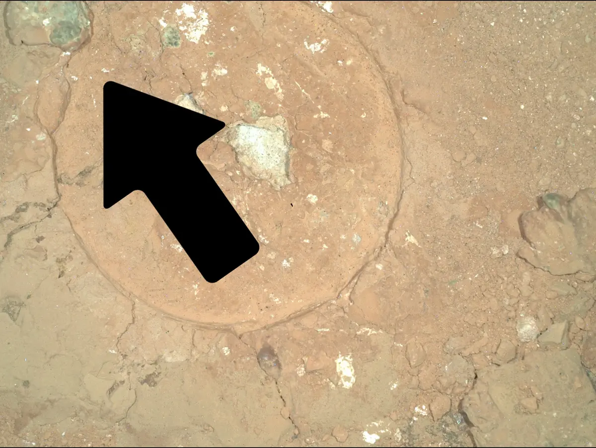 Punaise, mais c'est quoi cette tâche verte qui a été découverte sur Mars ?!